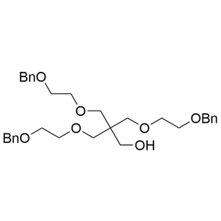 3-(2-(benzyloxy)ethoxy)-2,2-bis((2-(benzyloxy)ethoxy)methyl)propan-1-ol