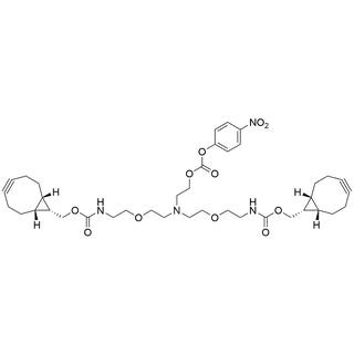 N-ethanol-PNP-carboniate-N-Bis(PEG1-endo-BCN)
