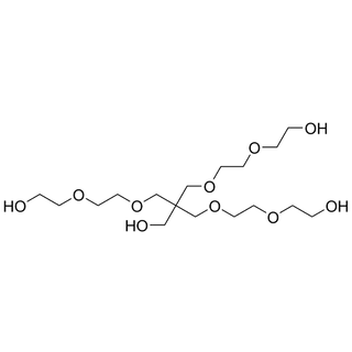 8-((2-(2-hydroxyethoxy)ethoxy)methyl)-8-(hydroxymethyl)-3,6,10,13-tetraoxapentadecane-1,15-diol