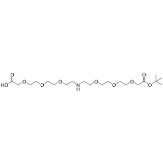 N-(PEG3-C2-acid)-(PEG3-C2-t-Bu Ester)