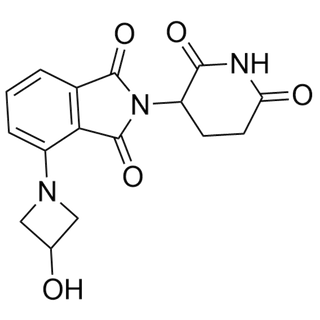 2-(2,6-dioxopiperidin-3-yl)-4-(3-hydroxyazetidin-1-yl)isoindoline-1,3-dione