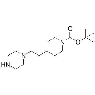 tert-butyl 4-(2-(piperazin-1-yl)ethyl)piperidine-1-carboxylate