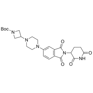 tert-butyl 3-(4-(2-(2,6-dioxopiperidin-3-yl)-1,3-dioxoisoindolin-5-yl)piperazin-1-yl)azetidine-1-carboxylate