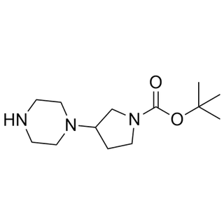 tert-butyl 3-(piperazin-1-yl)pyrrolidine-1-carboxylate