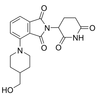 2-(2,6-dioxopiperidin-3-yl)-4-(4-(hydroxymethyl)piperidin-1-yl)isoindoline-1,3-dione