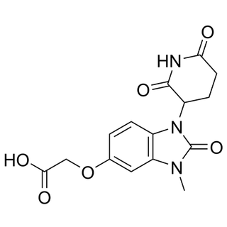 2-((1-(2,6-dioxopiperidin-3-yl)-3-methyl-2-oxo-2,3-dihydro-1H-benzo[d]imidazol-5-yl)oxy)acetic acid
