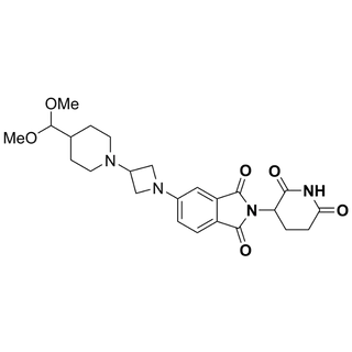 5-(3-(4-(dimethoxymethyl)piperidin-1-yl)azetidin-1-yl)-2-(2,6-dioxopiperidin-3-yl)isoindoline-1,3-dione