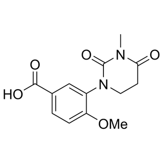 4-methoxy-3-(3-methyl-2,4-dioxotetrahydropyrimidin-1(2H)-yl)benzoic acid