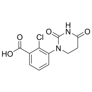 2-chloro-3-(2,4-dioxotetrahydropyrimidin-1(2H)-yl)benzoic acid