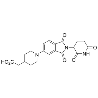 2-(1-(2-(2,6-dioxopiperidin-3-yl)-1,3-dioxoisoindolin-5-yl)piperidin-4-yl)acetic acid