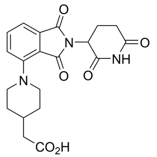 2-(1-(2-(2,6-dioxopiperidin-3-yl)-1,3-dioxoisoindolin-4-yl)piperidin-4-yl)acetic acid