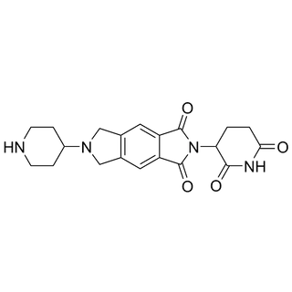 2-(2,6-dioxopiperidin-3-yl)-6-(piperidin-4-yl)-6,7-dihydropyrrolo[3,4-f]isoindole-1,3(2H,5H)-dione