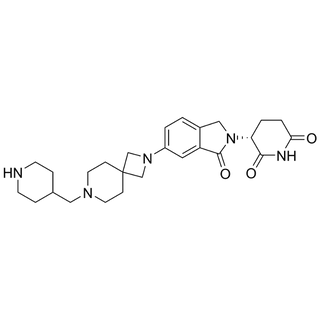 (R)-3-(1-oxo-6-(7-(piperidin-4-ylmethyl)-2,7-diazaspiro[3.5]nonan-2-yl)isoindolin-2-yl)piperidine-2,6-dione