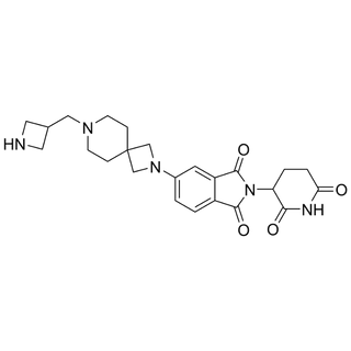 5-(7-(azetidin-3-ylmethyl)-2,7-diazaspiro[3.5]nonan-2-yl)-2-(2,6-dioxopiperidin-3-yl)isoindoline-1,3-dione