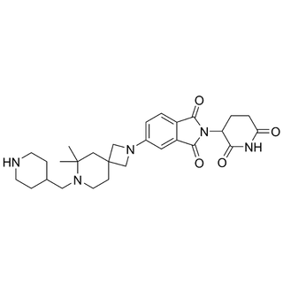 5-(6,6-dimethyl-7-(piperidin-4-ylmethyl)-2,7-diazaspiro[3.5]nonan-2-yl)-2-(2,6-dioxopiperidin-3-yl)isoindoline-1,3-dione