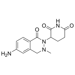 3-(6-amino-3-methyl-1-oxo-3,4-dihydrophthalazin-2(1H)-yl)piperidine-2,6-dione