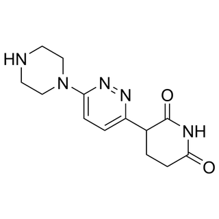 3-(6-(piperazin-1-yl)pyridazin-3-yl)piperidine-2,6-dione