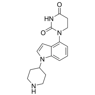 1-(1-(piperidin-4-yl)-1H-indol-4-yl)dihydropyrimidine-2,4(1H,3H)-dione