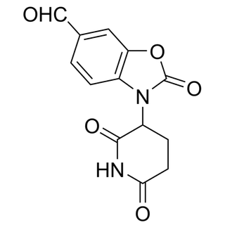 3-(2,6-dioxopiperidin-3-yl)-2-oxo-2,3-dihydrobenzo[d]oxazole-6-carbaldehyde