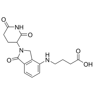 4-((2-(2,6-dioxopiperidin-3-yl)-1-oxoisoindolin-4-yl)amino)butanoic acid