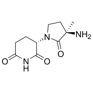 (S)-3-((R)-3-amino-3-methyl-2-oxopyrrolidin-1-yl)piperidine-2,6-dione