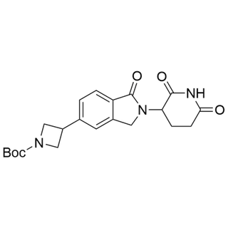 tert-butyl 3-(2-(2,6-dioxopiperidin-3-yl)-1-oxoisoindolin-5-yl)azetidine-1-carboxylate