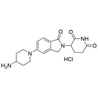 3-(5-(4-aminopiperidin-1-yl)-1-oxoisoindolin-2-yl)piperidine-2,6-dione hydrochloride