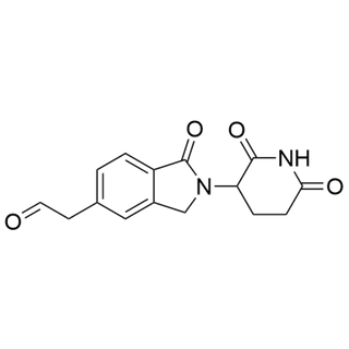 2-(2-(2,6-dioxopiperidin-3-yl)-1-oxoisoindolin-5-yl)acetaldehyde