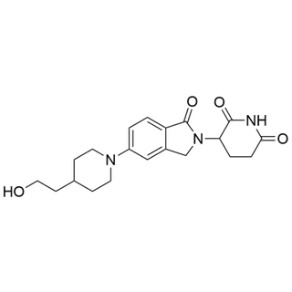 3-(5-(4-(2-hydroxyethyl)piperidin-1-yl)-1-oxoisoindolin-2-yl)piperidine-2,6-dione