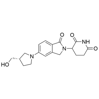 3-(5-((S)-3-(hydroxymethyl)pyrrolidin-1-yl)-1-oxoisoindolin-2-yl)piperidine-2,6-dione