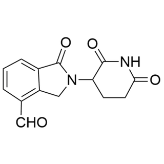 2-(2,6-dioxopiperidin-3-yl)-1-oxoisoindoline-4-carbaldehyde