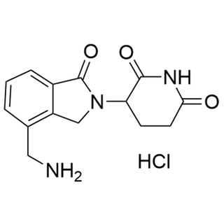 3-(4-(aminomethyl)-1-oxoisoindolin-2-yl)piperidine-2,6-dione hydrochloride