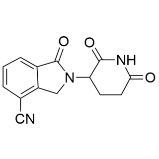 2-(2,6-dioxopiperidin-3-yl)-1-oxoisoindoline-4-carbonitrile