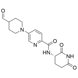 (S)-N-(2,6-dioxopiperidin-3-yl)-5-(4-formylpiperidin-1-yl)picolinamide