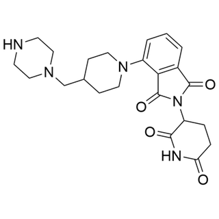 2-(2,6-dioxopiperidin-3-yl)-4-(4-(piperazin-1-ylmethyl)piperidin-1-yl)isoindoline-1,3-dione dihydrochloride