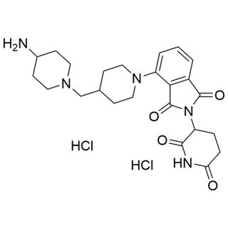 4-(4-((4-aminopiperidin-1-yl)methyl)piperidin-1-yl)-2-(2,6-dioxopiperidin-3-yl)isoindoline-1,3-dione dihydrochloride