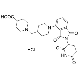 1-((1-(2-(2,6-dioxopiperidin-3-yl)-1,3-dioxoisoindolin-4-yl)piperidin-4-yl)methyl)piperidine-4-carboxylic acid hydrochloride