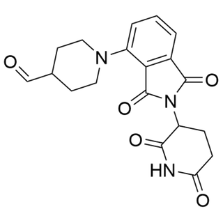 1-(2-(2,6-dioxopiperidin-3-yl)-1,3-dioxoisoindolin-4-yl)piperidine-4-carbaldehyde