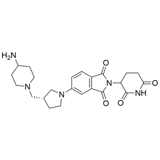 5-((R)-3-((4-aminopiperidin-1-yl)methyl)pyrrolidin-1-yl)-2-(2,6-dioxopiperidin-3-yl)isoindoline-1,3-dione