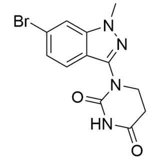 1-(6-bromo-1-methyl-1H-indazol-3-yl)dihydropyrimidine-2,4(1H,3H)-dione