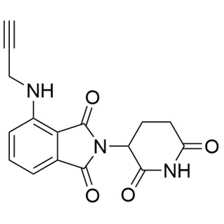 2-(2,6-dioxopiperidin-3-yl)-4-(prop-2-yn-1-ylamino)isoindoline-1,3-dione