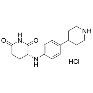 (R)-3-((4-(piperidin-4-yl)phenyl)amino)piperidine-2,6-dione hydrochloride