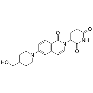 3-(6-(4-(hydroxymethyl)piperidin-1-yl)-1-oxoisoquinolin-2(1H)-yl)piperidine-2,6-dione