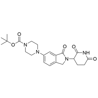 tert-butyl 4-(2-(2,6-dioxopiperidin-3-yl)-3-oxoisoindolin-5-yl)piperazine-1-carboxylate