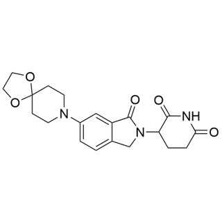 3-(1-oxo-6-(1,4-dioxa-8-azaspiro[4.5]decan-8-yl)isoindolin-2-yl)piperidine-2,6-dione