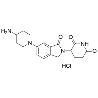 3-(6-(4-aminopiperidin-1-yl)-1-oxoisoindolin-2-yl)piperidine-2,6-dione hydrochloride