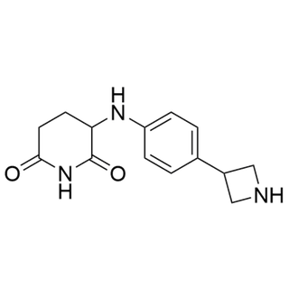 3-((4-(azetidin-3-yl)phenyl)amino)piperidine-2,6-dione