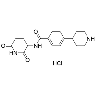 N-(2,6-dioxopiperidin-3-yl)-4-(piperidin-4-yl)benzamide hydrochloride