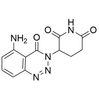 3-(5-amino-4-oxobenzo[d][1,2,3]triazin-3(4H)-yl)piperidine-2,6-dione