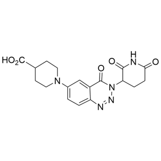 1-(3-(2,6-dioxopiperidin-3-yl)-4-oxo-3,4-dihydrobenzo[d][1,2,3]triazin-6-yl)piperidine-4-carboxylic acid